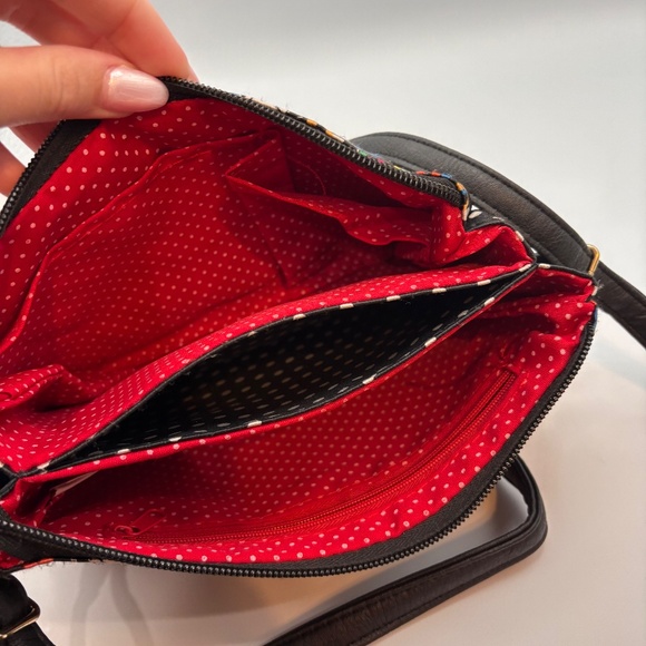 Betty Boop Y2K Style Rainbow Pattern Cartoon Character Small Purse Shoulder Bag - Picture 8 of 14